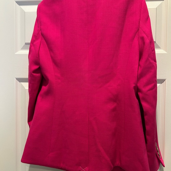 Ann Taylor Vibrant Pink Blazer - Picture 2 of 6